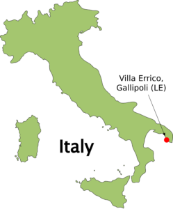mappa gallipoli villa Errico